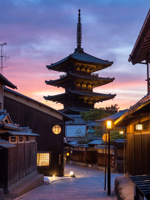 Sunset in Kyoto
